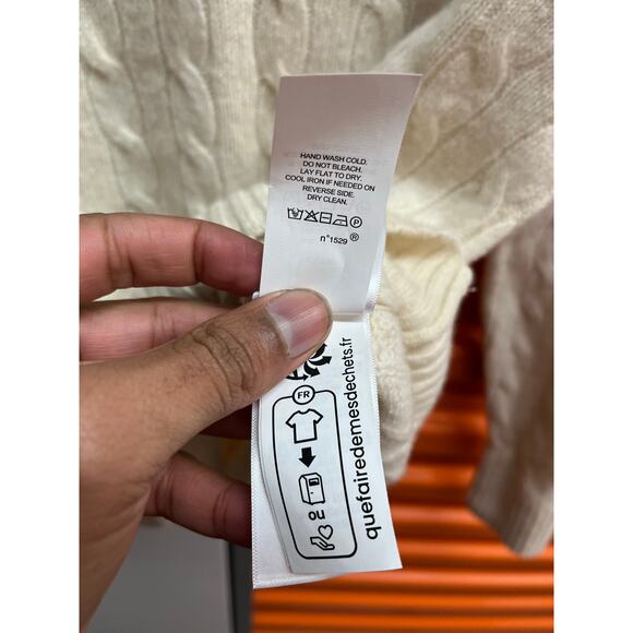 Polo Ralph Lauren - Cable-Knit Wool-Cashmere
Sweater/ L - Picture 8 of 9